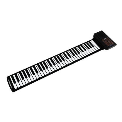 61 Keys Mini Roll Up Piano Silicone Portable