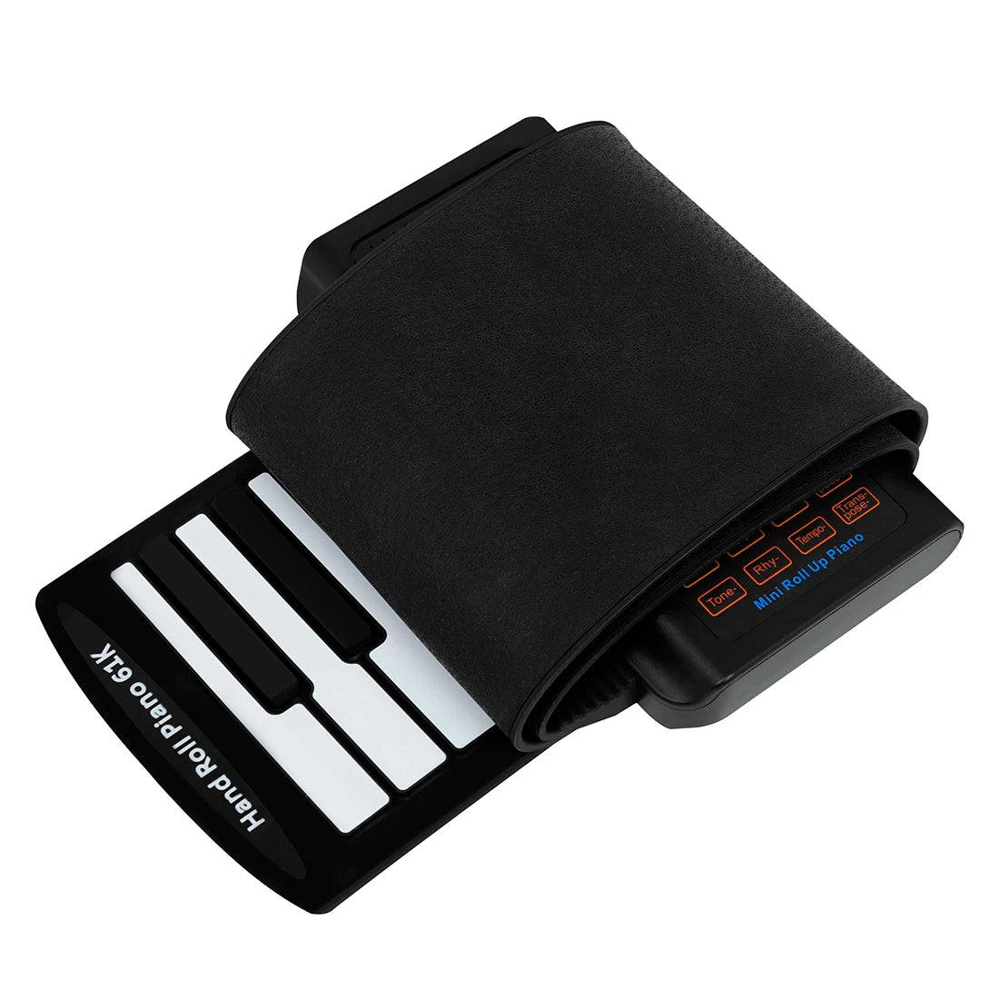 61 Keys Mini Roll Up Piano Silicone Portable