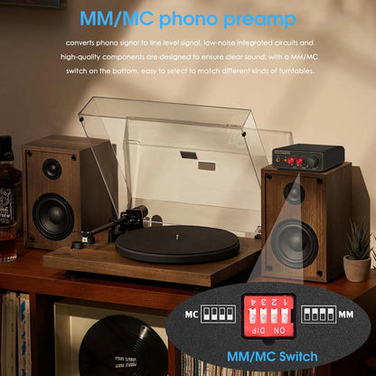 Douk Audio T14-EQ Stereo RIAA MM/MC