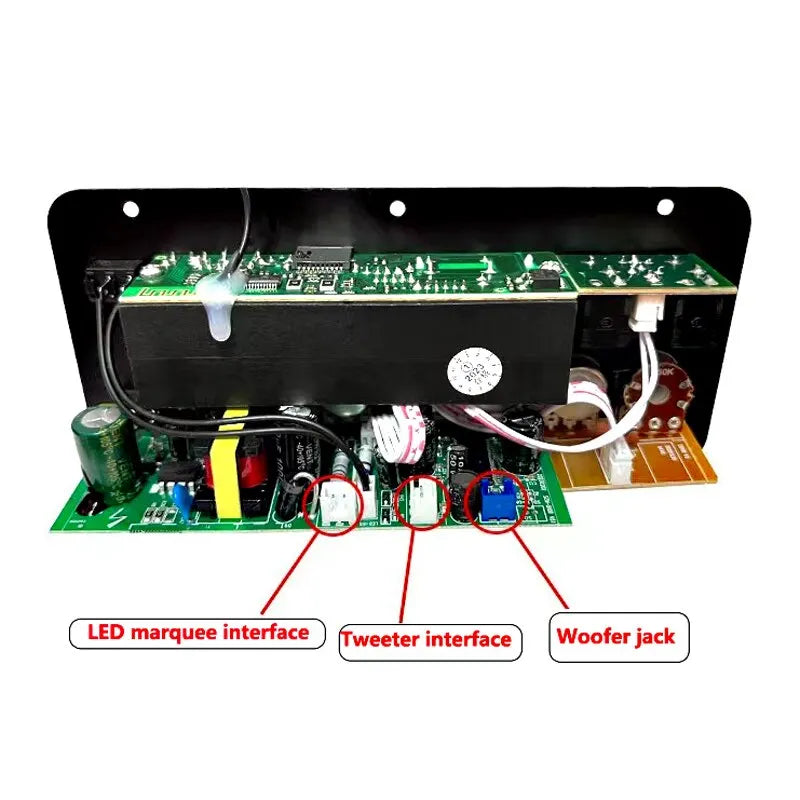 220V 12V Digital Bluetooth Amplifier Board Subwoofer