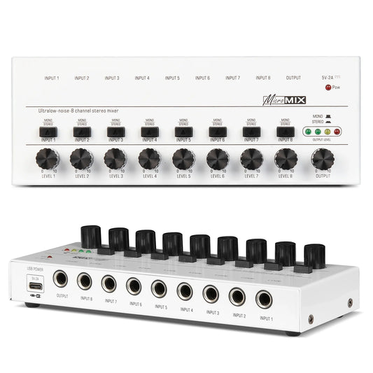 4 6 8 Channels Stereo Mixer Mini Professional Sound