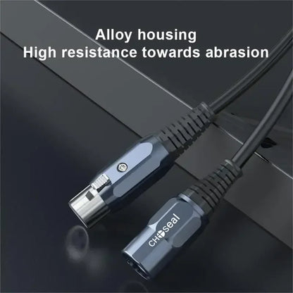 CHOSEAL XLR Audio Cable 3 Pin