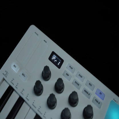 M-VAVE Portable MIDI 25-Key USB MIDI Keyboard Controller
