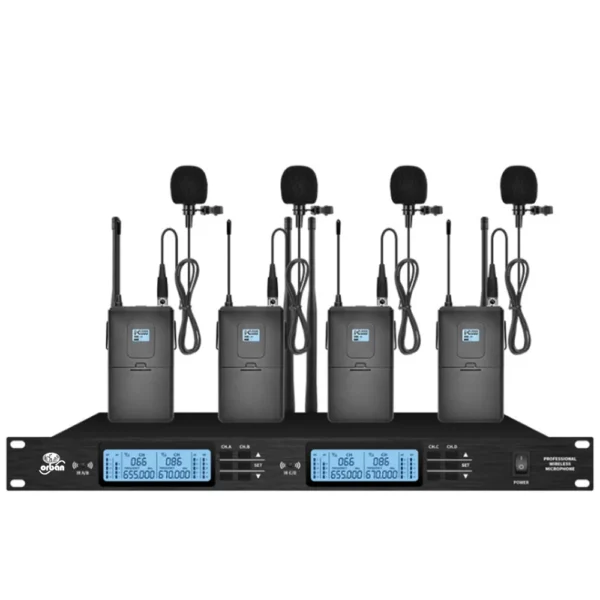 Professional UHF wireless microphone