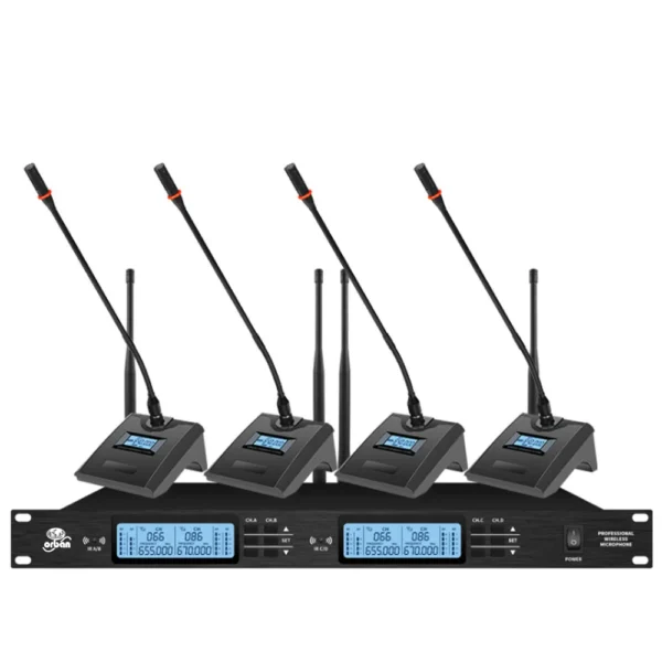 Professional UHF wireless microphone