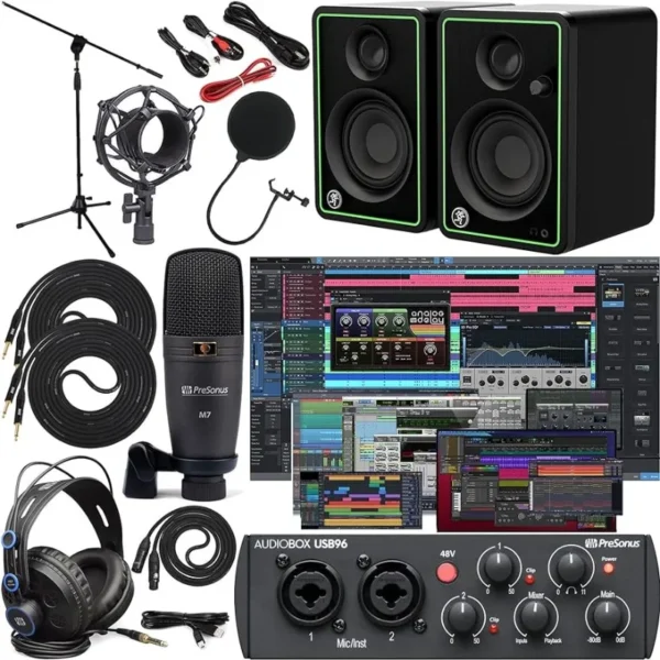 Presonus AudioBox 96 Full Studio Bundle