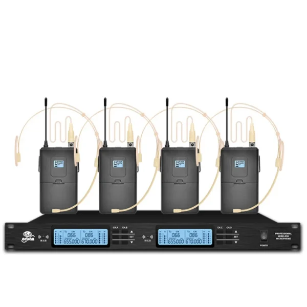 Professional UHF wireless microphone