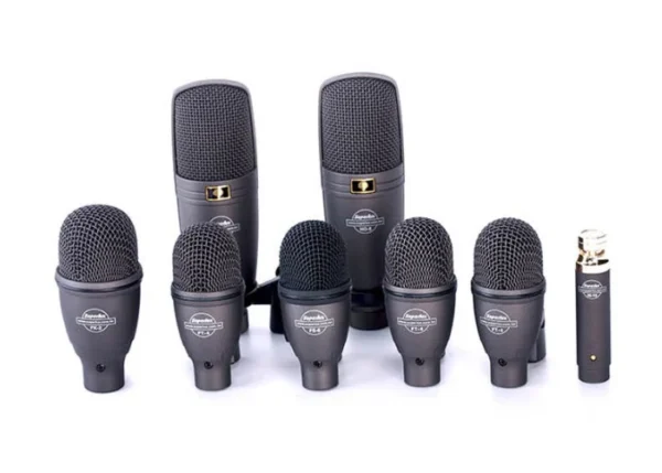 Superlux DRKF5H3 Drum microphone kit 8 Set