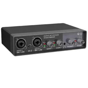 Q-22 Q-12 Q-24 Audio Interface Sound Card