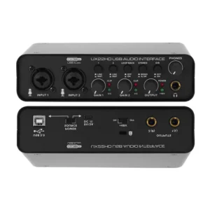 UX22 Audio Interface Sound Card 24-bit/192KHz