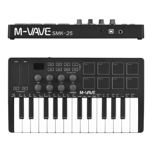 M-VAVE 25-Key MIDI Controller Keyboard